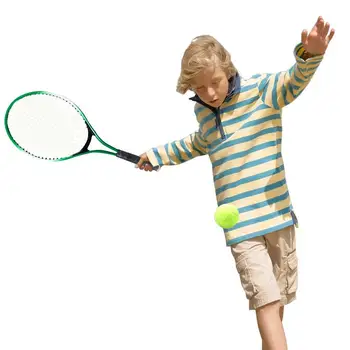 Младежки тенис ракета Младежта тенис ракета с калъф Добър контролен улавяне на Тенис ракета за начинаещи Подарък момчета и момичета за рожден Ден - Изображение 1  