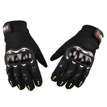 Мотоциклетни ръкавици за мотоциклети, мъжки предпазни ръкавици за активен отдих, спорт Дишащи ръкавици на полпальца - Изображение 2  