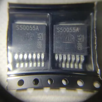 На чип за водача интелигентно захранване BTS50055-1TMA Silk Screen S50055A TO263-7 - Изображение 1  