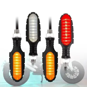 Насоки на завоя мотоциклет Насоки на завоя мотоциклет дневни светлини Плавни led насоки на завоя 12V Водоустойчиви - Изображение 2  
