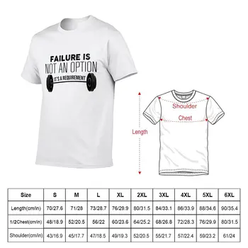 Неуспехът не е опция, това е изискване, тениска, хипи облекло, тениски, мъжки спортни ризи - Изображение 2  