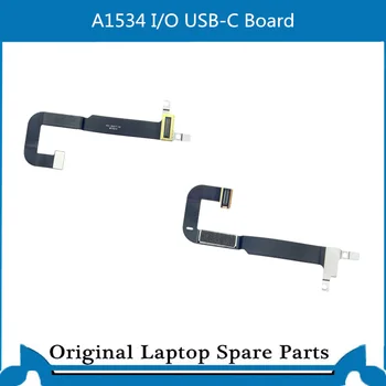 Нов гъвкав кабел такса вход-изход 821-00077-A USB-C за Macbook 12 инча A1534 Type-C Конектор DC-ДЖАК PORT 201ï - Изображение 1  