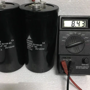 Нов електролитни кондензатори B43550-S2109-M2 250V10000UF 75X145 мм, M6 EPCOS - Изображение 1  