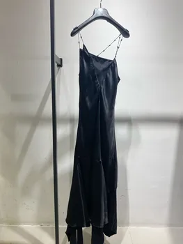 Нова рокля на подтяжках, вредните матов черен цвят, от сексуално рождающее силна сила - Изображение 1  