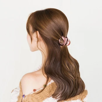 Нова шнола за коса в Корейски Стил, аксесоари за коса, дамски нерегулярная шнола за коса, модни дамски шнола за коса, скоба за Нокти под формата на cauda equina - Изображение 1  