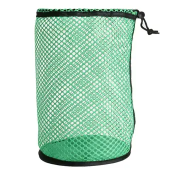 Окото чанта за голф Чанта за топки за голф С прибиращ шнуровым заключване Многофункционална мрежа за багаж-чанта за аксесоари за голф, за съхранение на - Изображение 1  