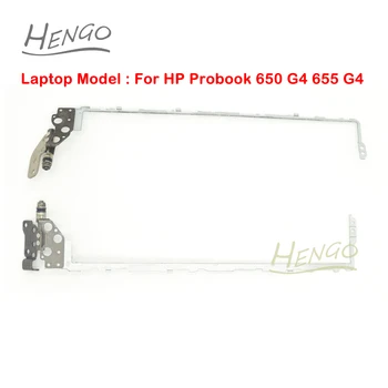Оригинален нов комплект LCD панти за лявата и дясната LCD панти за лаптоп HP Probook 650 G4 G4 655 - Изображение 2  