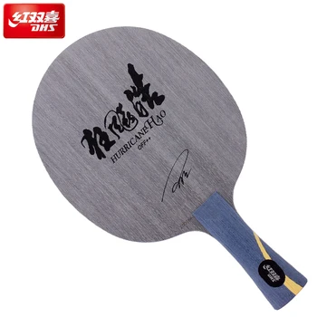Оригинален нож за тенис на маса Dhs Hurricane Hao за ракета за пинг-понг от 5 породи чисто дърво, използвано национален отбор, Ван Хао прилеп - Изображение 2  