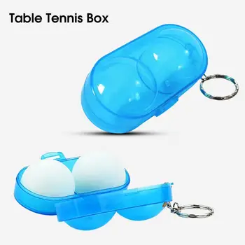 Пластмасова кутия за пинг-понг със закопчалка на ключалката, 2 лъжички, антикоррозийный калъф за тенис на маса с висящи на веригата за улицата - Изображение 1  