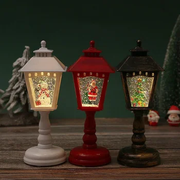 Подаръци за деца Лампа Happy Wind Уникални коледни украси Коледни Висящи орнаменти на Украса Продаваният лека нощ - Изображение 1  