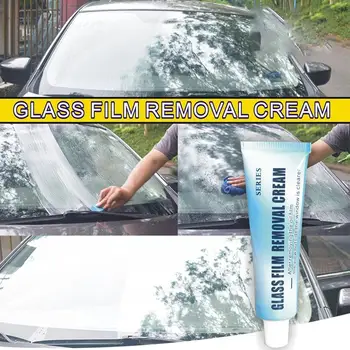 Препарат За Полиране на Автомобилни Стъкла, препарат За Обезмасляване на Маслената Филм Чиста Полировочная Паста За стъклен Прозорец на Банята на Предното Стъкло на Колата Acces H6J8 - Изображение 2  