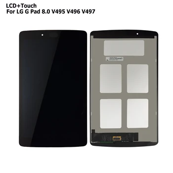 Продажба на едро 10 Бр Изпитваното LCD дисплей За LG G Pad F 8.0 V495 V496 V497 V498 Смяна на Лентата Дигитайзер С Докосване на Екрана В събирането на - Изображение 2  