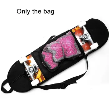 Пътна здрава регулируема чанта за скейтборд през рамо Раница Професионален многофункционален лонгборд Сгъсти устойчив на абразия - Изображение 2  