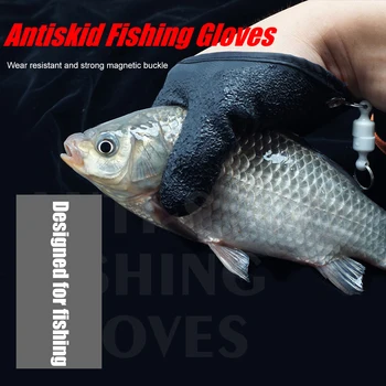 Ръкавици за риболов, магнитни нескользящие рибарски ръкавици за защита от пробиви на риба - Изображение 2  