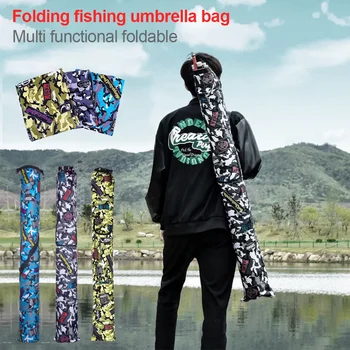 Сгъваема преносима многофункционална чанта за въдици Чанта за съхранение на риболовни принадлежности Чанта за съхранение на риболовни принадлежности голям капацитет Аксесоари за рибарски принадлежности - Изображение 2  