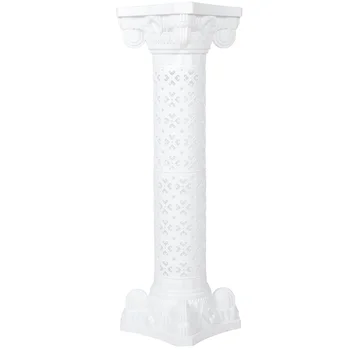 Статуя на гръцката колони Висок дисплей Гръцки пиедестал Бяла Римска поставка за колони Римска колона Пиедестал Колони Колони - Изображение 1  
