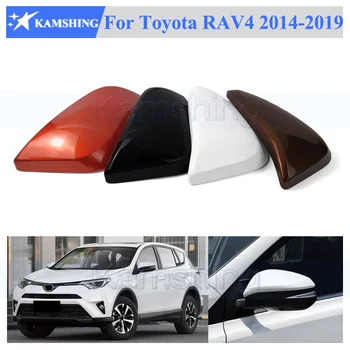 Страничен капак огледала за обратно виждане Kamshing за Toyota RAV4 2014-2019, Капак, огледала за обратно виждане, корпуса, капака на кутията - Изображение 1  