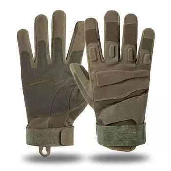 Тактически военни ръкавици, защитни, спортни ръкавици за колоездене, Боулдеринга, катерене, CS, да имат противоплъзгаща защита на китката, ръкавици за всички пръсти - Изображение 1  