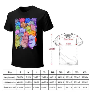Тениска Хипопотама Disco, нова версия на тениски с къс ръкав, мъжки t-shirt - Изображение 2  