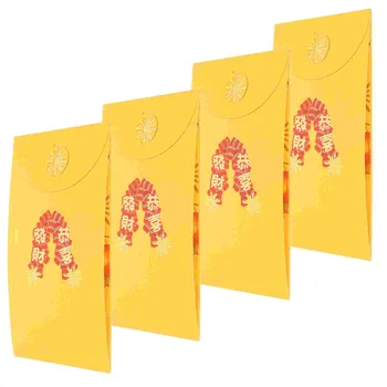 Триизмерна червена чанта-плик 2024 dragon 3D (Xianlong), 4 бр. - Изображение 2  