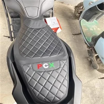 за Honda PCX150 промяна калъф за възглавница на седалката сгъсти порести кожен калъф за седалка кожен калъф за възглавница на седалката 150PCX 150 150 PCX - Изображение 1  