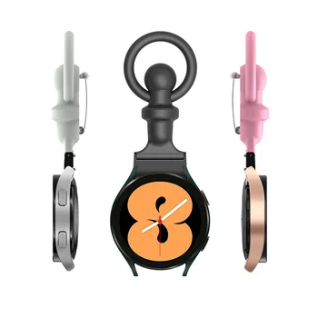 за Samsung Galaxy Watch 5 Pro Каишка за умни часа Watch 4 Класически каишка Черен Бял Розов - Изображение 1  
