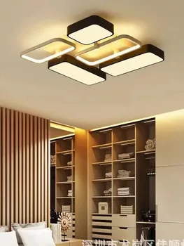 модерни led плафониери candeeiro de teto baby тавана лампа полилеи тавана лилаво на тавана лампа с кухненски лампа - Изображение 2  