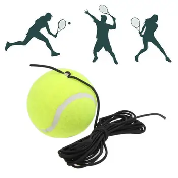 нов професионален тенис тренировъчен топката с еластична шнурком, отскакивающий топката с еластична шнурком, преносим тенис тренировъчен топката - Изображение 2  